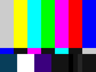 SMPTE color bars